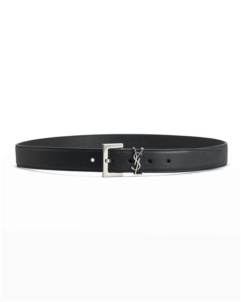 cintura ysl uomo vintage|Saint Laurent YSL Cintura Skinny Leather Belt.